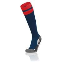 Azlon Socks NAV/RED S Fotballsokker - Unisex