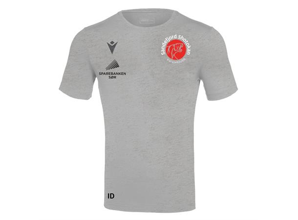 Sandefjord SK Boost Hero Grå T- Skjorte i100% bomull - Unisex 