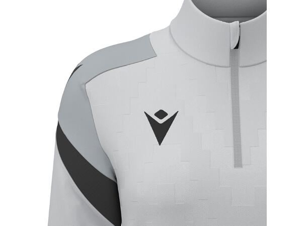 Leona Training 1/4 Zip Top W ST.GREY 3XS Teknisk treningsgenser til dame 